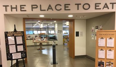 entrance to Place to Eat