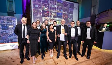 PJA won the Responsible Employer Award at the Berkshire Property Awards 2024