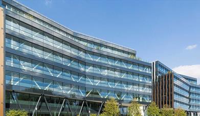 glass fronted office block