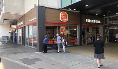 outside of Burger King