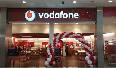 front of Vodafone