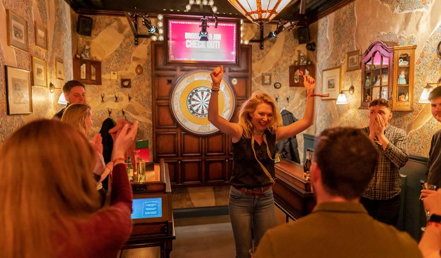 Flight Club is great for corporate events and parties