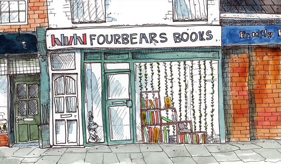 Store front illustrated