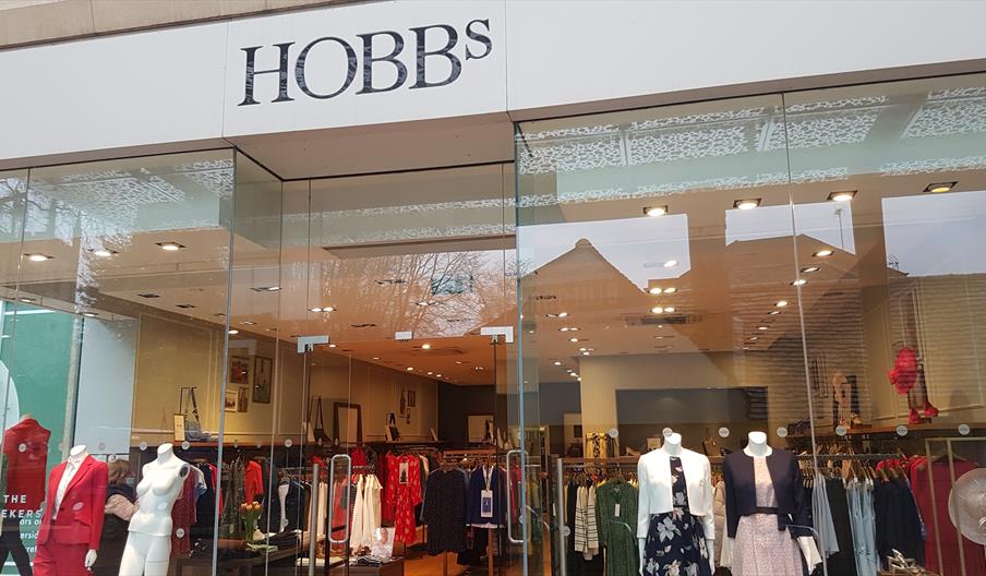 Hobbs shop window