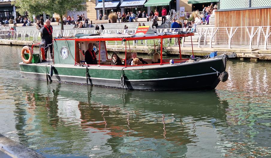 passengers on Matilda Too boat