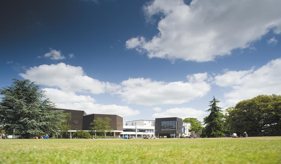 University campus main square