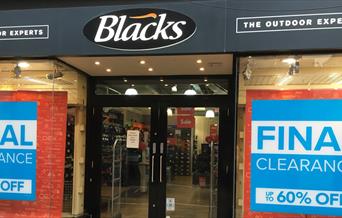 Blacks store front