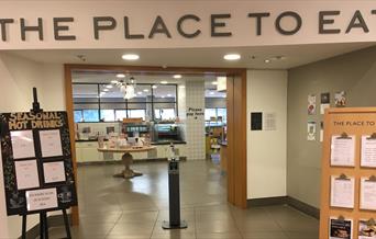 entrance to Place to Eat