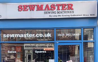 front window of sew master