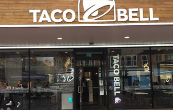 front of restaurant