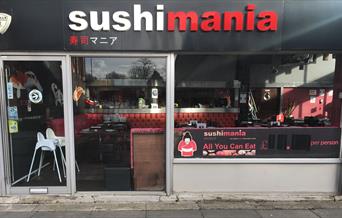 front of restaurant