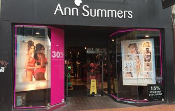 Ann Summers shop window