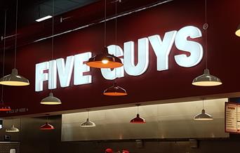 Five Guys sign