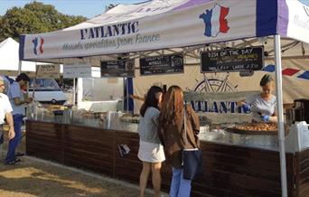 French market stall