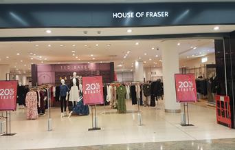 entrance to house of fraser