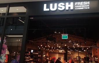 front of Lush