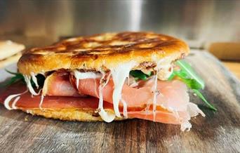 ham and cheese panini