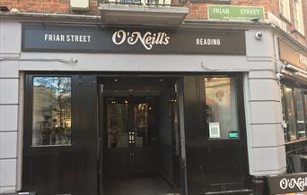 Front door of O'Neills