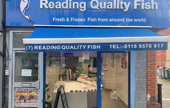 front window of fishmonger