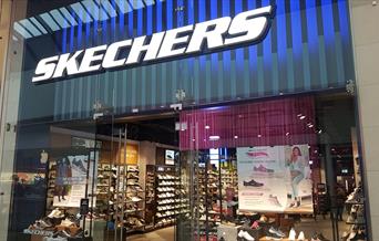 front of Skechers