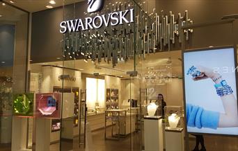 front of Swarovski