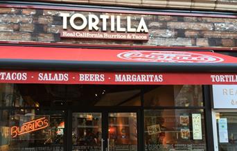 Shop window of Tortilla