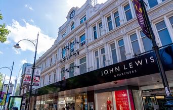 exterior of John Lewis Reading