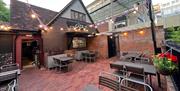 Outdoor seating area