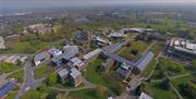 aerial view of the University campus