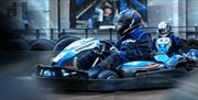 Go kart driving