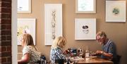 artwork on the wall