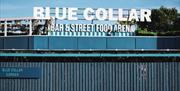 Blue Collar sign