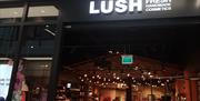 front of Lush