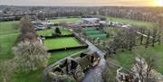 aerial view of Palmer Park