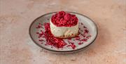 Raspberry cheesecake