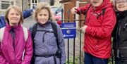 Departure point in Reading for the St James' Way