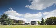 University campus main square