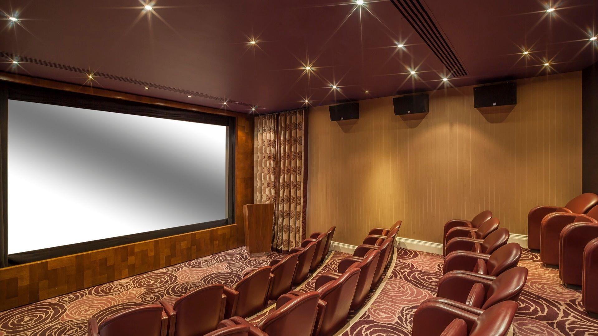 Cinema room in Roseate Reading Hotel