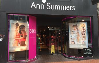 Ann Summers shop window
