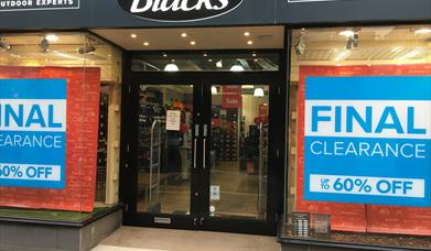Blacks store front