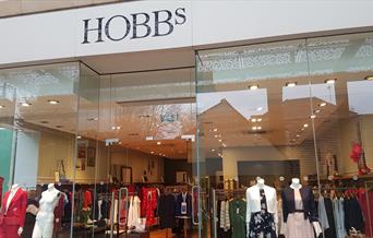 Hobbs shop window
