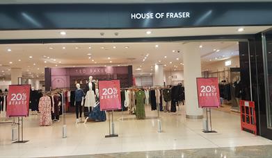 entrance to house of fraser
