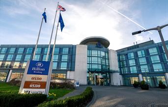 Front of Hilton Reading