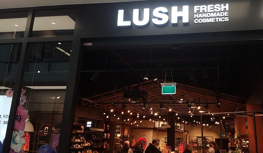 front of Lush