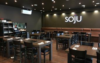 tables inside Soju
