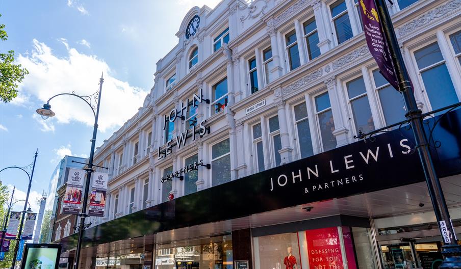 exterior of John Lewis Reading