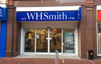 entrance to WH Smith