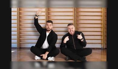 Two Mr P's in a Podcast Live