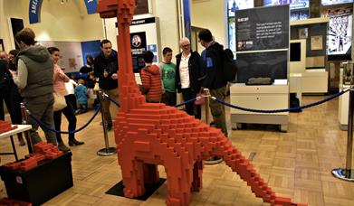 Diplodocus brick build