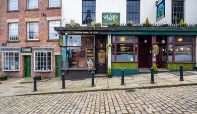 Exterior of the Baum pub